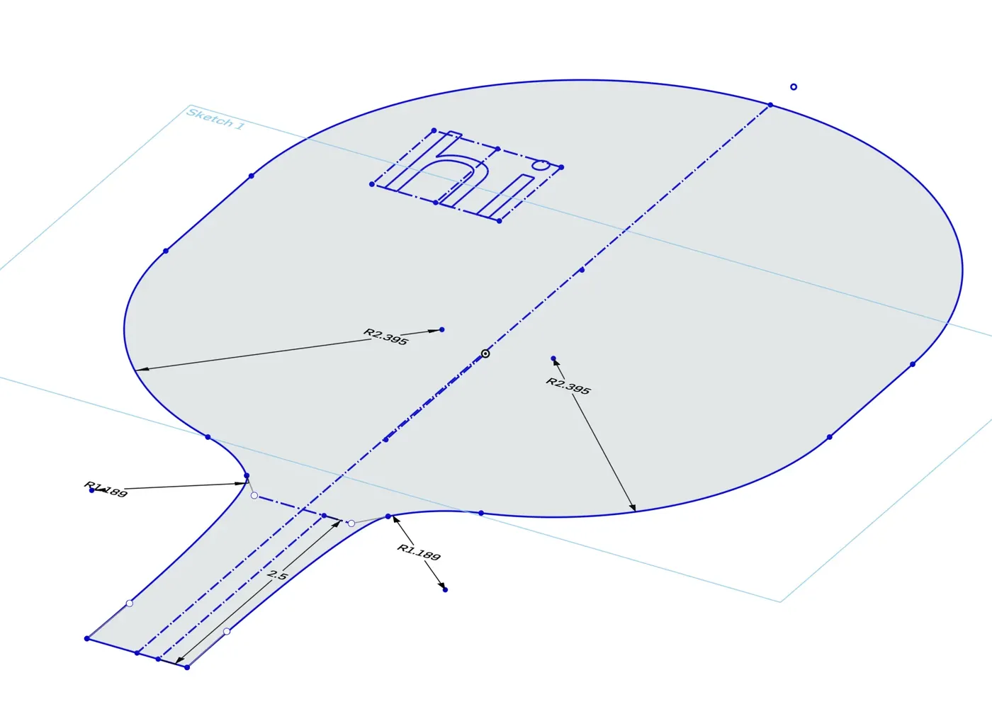 Image of ping pong paddle
